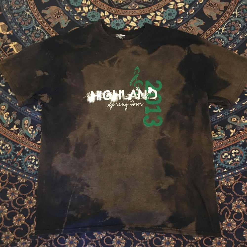1/1 Bleached 2013 Highland Highschool Tee